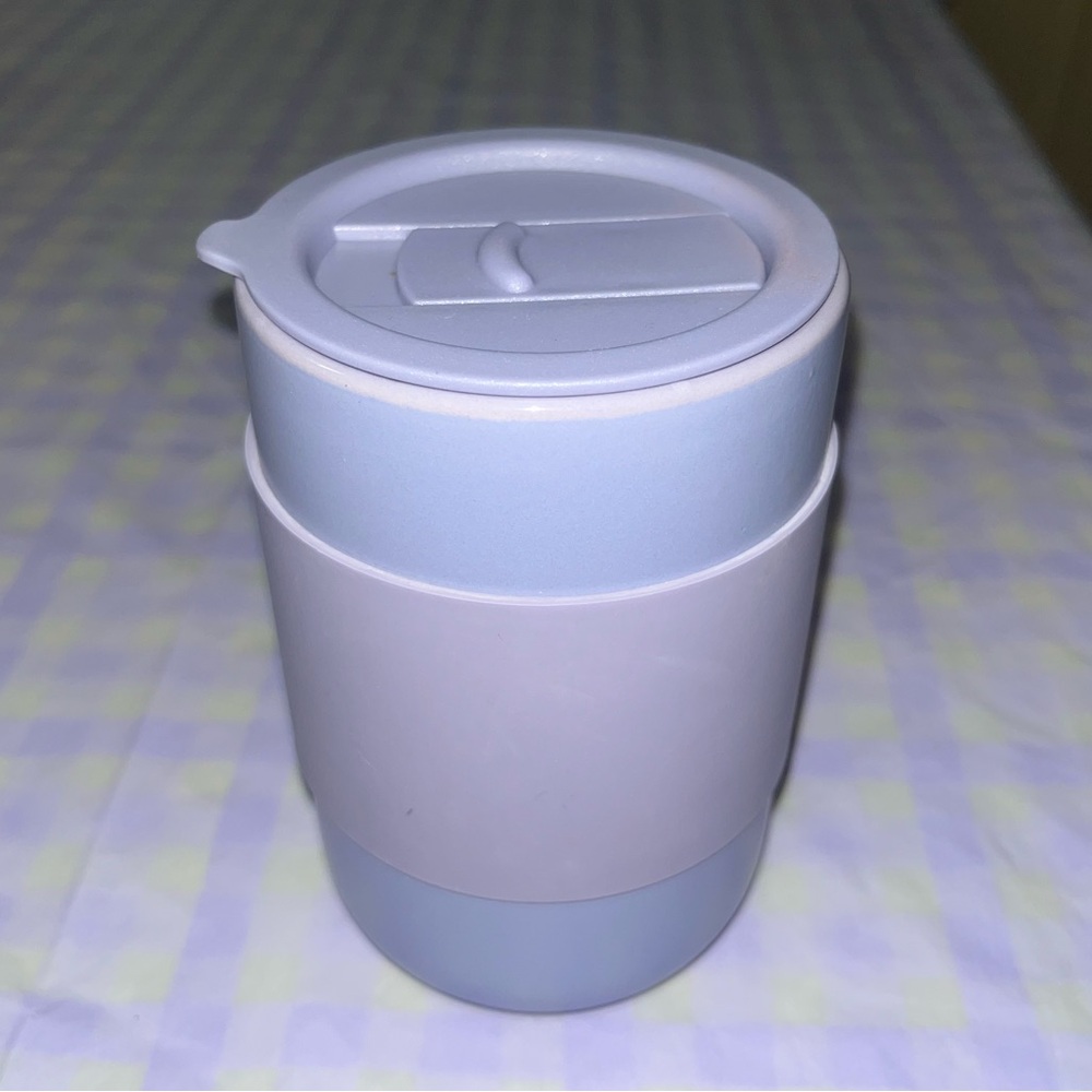 Stylish Lavender Purple Ceramic Travel Mug
